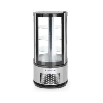 Vitrine pâtisserie ronde 100L - Inox - H 103 X 48 CM - Arktic - 233825 233825 €1,145.00 Vitrine patisserie