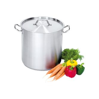 Cocotte - Ø32 x H 26 CM - Haut - Acier Inoxydable - Avec Couvercle - 20,9 Litre - G-Line 77587 €94.95 Casserole
