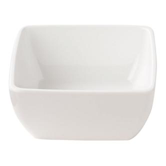 Assiette creuse - Carré - Blanc - Mélamine - L 12,5 x P 12,5 CM - G-Line GL-15856 €5.39 Assiettes creuses