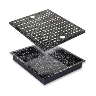 Ovenschaal - Met Lekrooster - L 40 x B 30 CM - Caterchef E316820 €66.95 Balances pour four