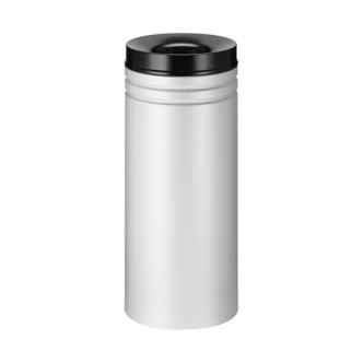 Poubelle - H 64 CM - 8,18 KG - Ø39,5 CM - 80 Litre - 541010 541010 €128.95 Poubelle à papier avec cendrier, acier inoxydable