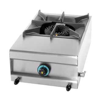 Cuisinière - H 25 x 39 x 60 CM - 13 KG - Gaz Naturel - 7,5 CM - Inox - Gaz - Mach - 321201 E321201 €599.00 Brûleurs à gaz pour wok