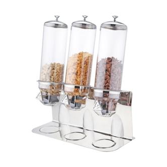 Distributeur Muesli - H 60 x 54 x 24 CM - 7,6 KG - Polycarbonate - 4 Litres - 861148 E861148 €165.95 Distributeur d'aliments