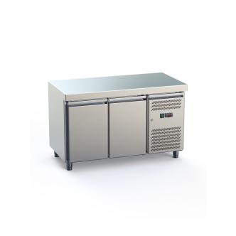 Table frigorifique - 2 portes - H 85 x 136 x 70 CM - Inox - G-Line 71308 €849.00 Tables réfrigérée 