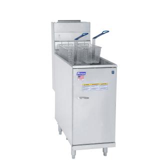 Friteuse - Gaz Naturel - 35C+ - 18 Litres - Modèle Vertical - Version Néerlandaise - Pitco 35C+-A-NL €2,399.00 Friteuses à gaz