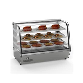 Vitrine chauffante - 160 Litre - Inox - Eclairage LED - G-Line 13803 €599.00 Vitrine chaude