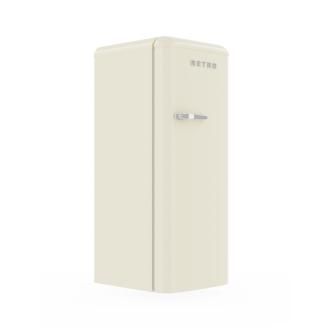 Réfrigérateur Retro - 1 Porte - Compartiment congélateur - modèle debout - 194 + 24 L - Crème - 230V - G-Line HW-139385 €399.00 Combinaison réfrigérateur/congélateur