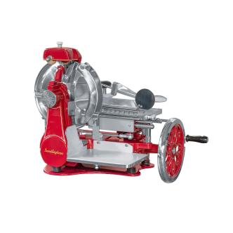 Machine à découper la viande - Manuelle - Ø 30 CM - Rouge - Swedlinghaus - Volano Deluxe HW-153109 €3,999.00 Trancheurs de viande / fromage