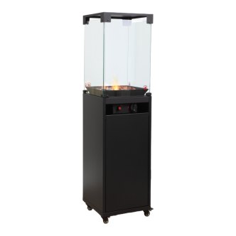 Chauffage de terrasse - Patio - Propane - Pierres de lave - Noir - H 136 x L 36 x P 36 CM - G-Line GL-155672 €239.00 Meubles
