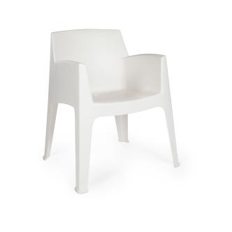 Chaise de patio - Aron - Blanc - G-Line HW-61267 €39.95 Chaises de terrasse
