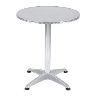 Table de terrasse / Ø60 cm - Bistro - Chrome - Aluminium - G-Line HW-24804 €44.95 Table de terrasse