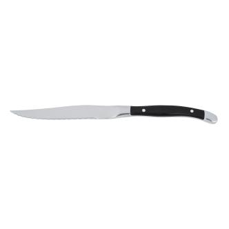 Couteau à steak - 23,2 CM - Manche Noir - Chuletero - G-Tableware - 6 pièces - G-line HW-139350 €17.95 Couteaux à steak