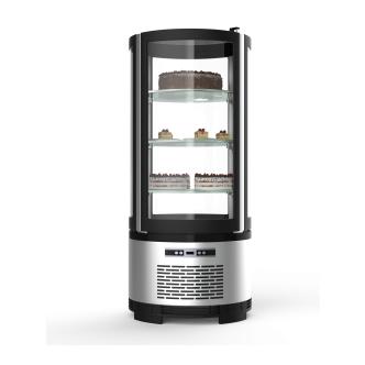 Vitrine réfrigérée à gâteaux - 100 Litres - Inox - 3 Plateaux - G-Line HW-035291 €699.00 Vitrine patisserie