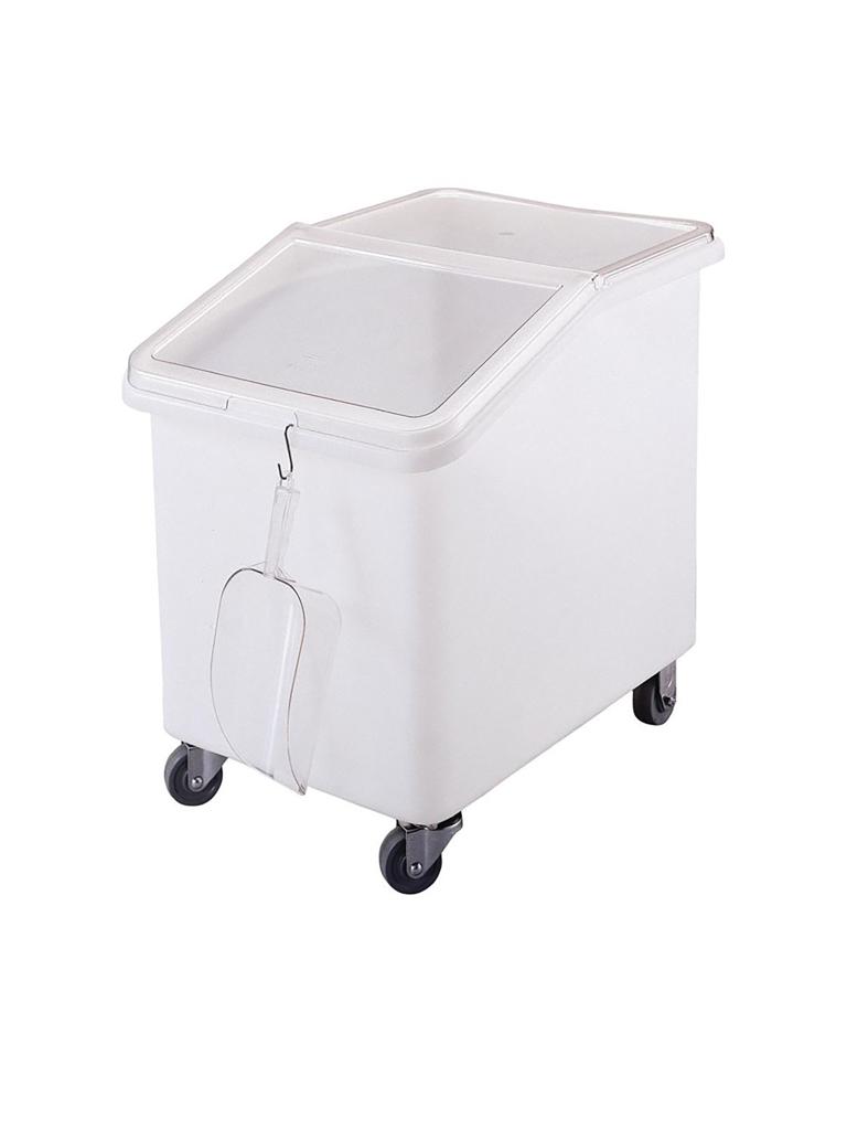 Bac à ingrédients - 140 Litres - Blanc - H 71 x 55 x 75 CM - Polyéthylène - Cambro - DB127