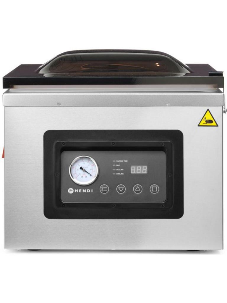 Machine d'emballage à chambre sous vide Machine d'emballage Profi Line 410 - acier inoxydable - H 46,5 X 56,7 X 50,5 CM - Hendi - 201442
