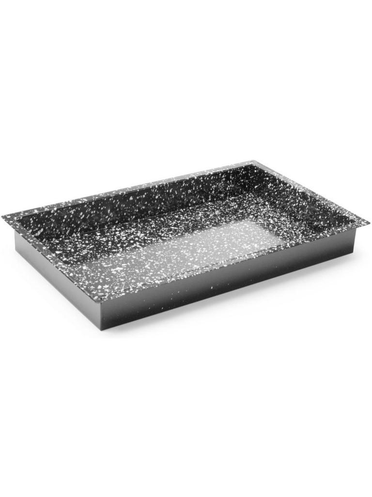 Bac gastronorme émaillé - H 6 X 32,5 X 53 CM - Hendi - 890233