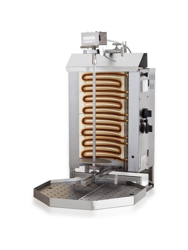 Dönergrill - Electrique - 4 Brûleurs - Moteur dessus - Combisteel - 7049.0020