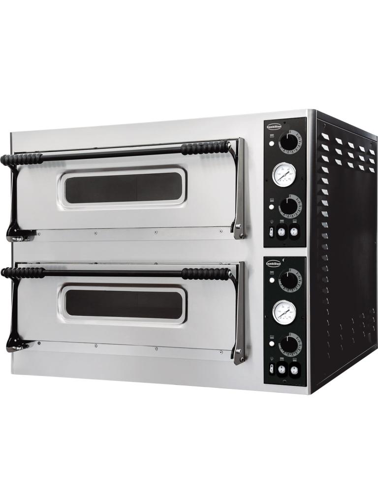 Four à pizza - 8 x Ø32 CM - H 74,5 x 97,5 x 92,4 CM - 400V - Poignée combi - 7482.0020