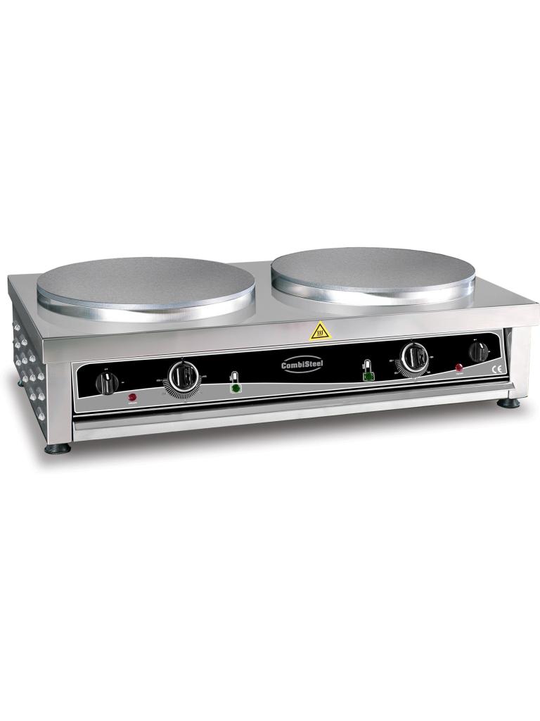 Plaque Crêpe - Double - Ø40 CM - 230V - Combisteel - 7491.0045