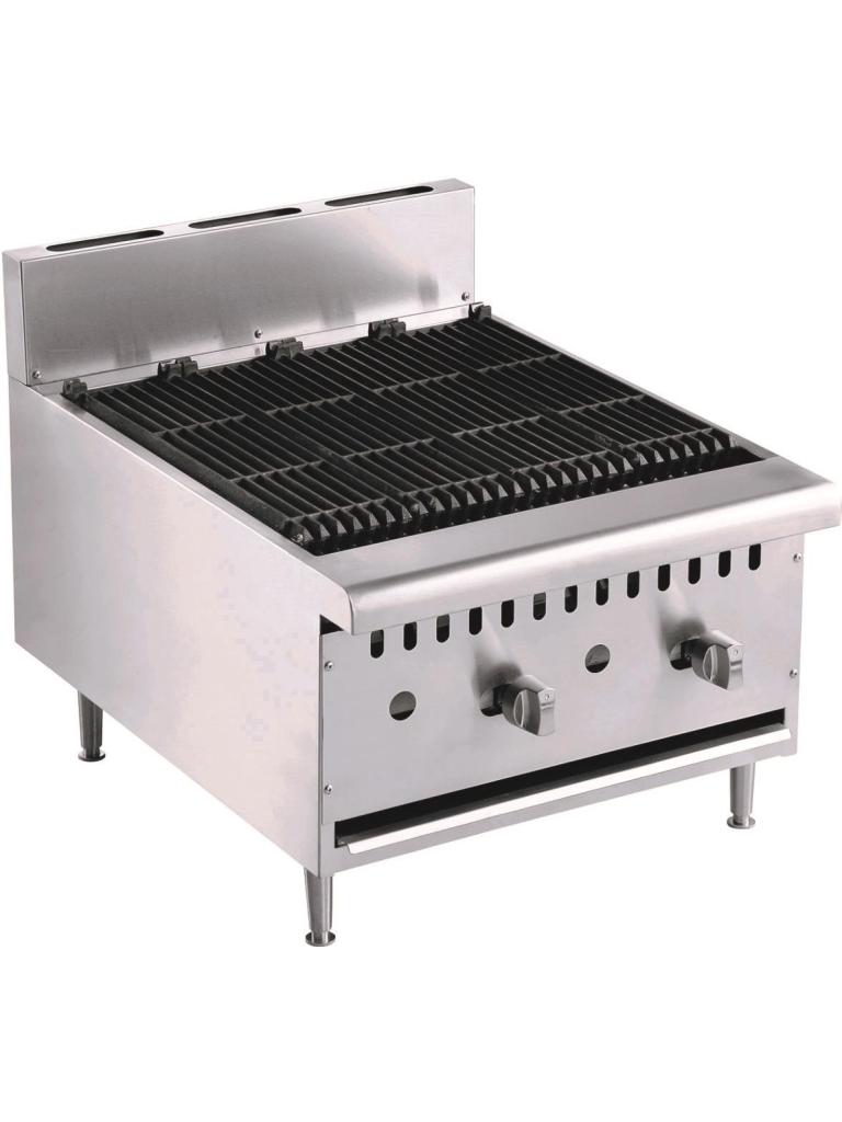 Gril - Gaz - 2 Zones - Combisteel - 7455.0910