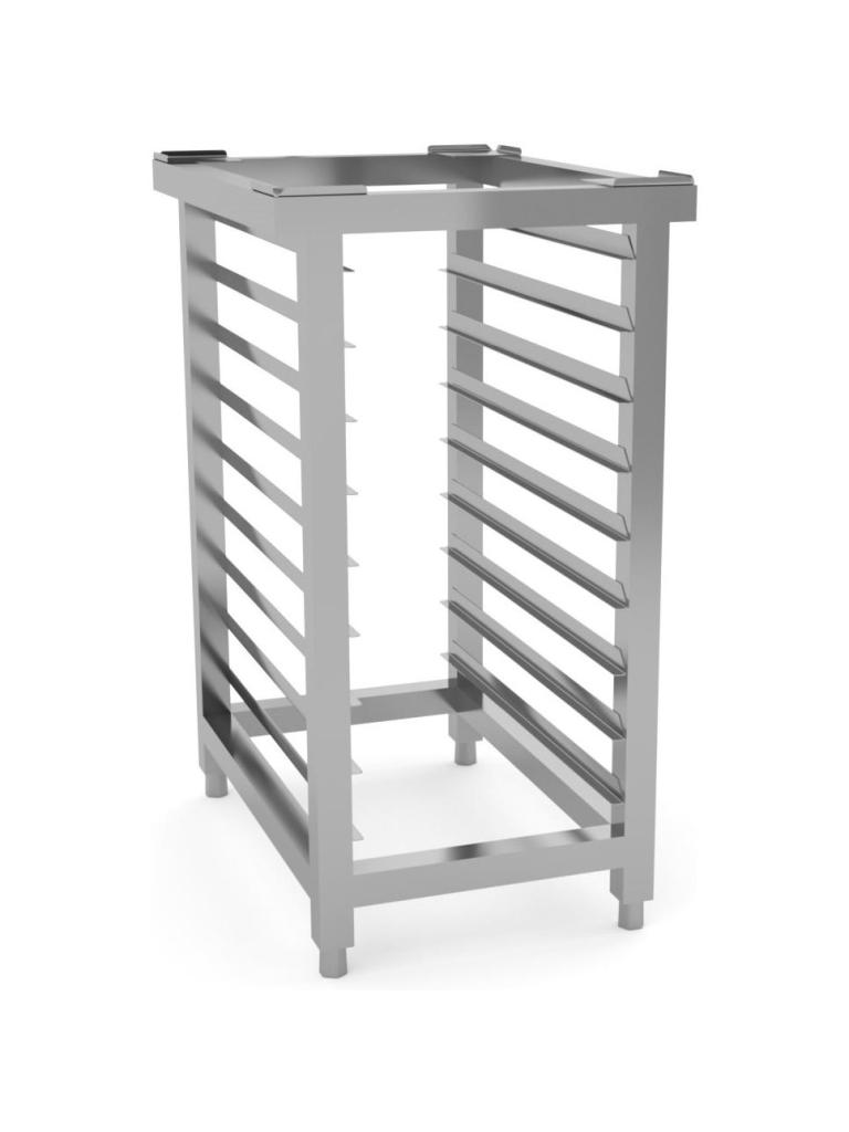 Socle - 9 x GN 1/1 - H 80 x 47 x 62,3 CM - Poignée combi - 7013.0165