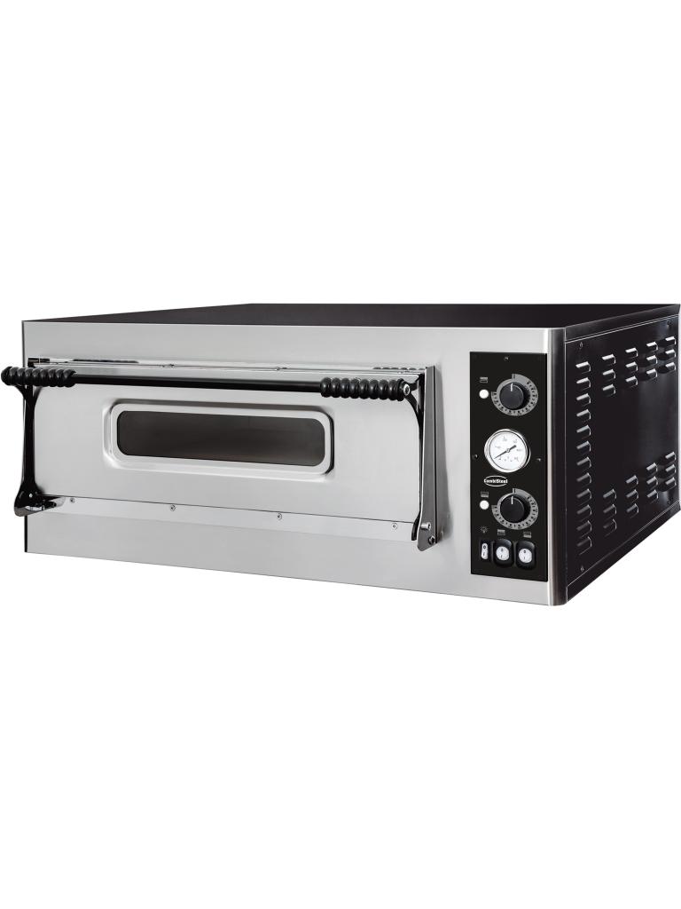 Four à pizza - 4 x Ø32 CM - H 41,3 x 97,5 x 92,4 CM - 400V - Poignée combi - 7485.0130