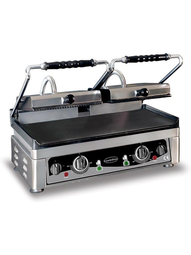 Gril de contact - Double - 56 x 44 CM - 230V - Combisteel - 7491.0030