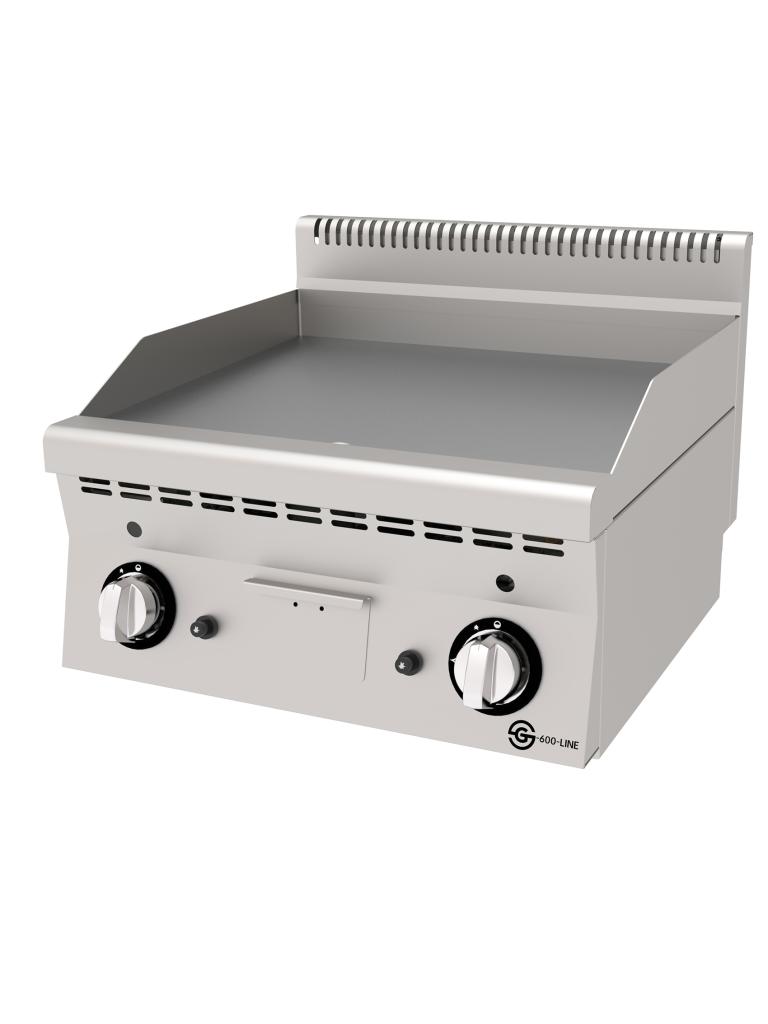 Plaque de cuisson - Gaz - Lisse - Acier inoxydable - L 60 CM - Ligne G600