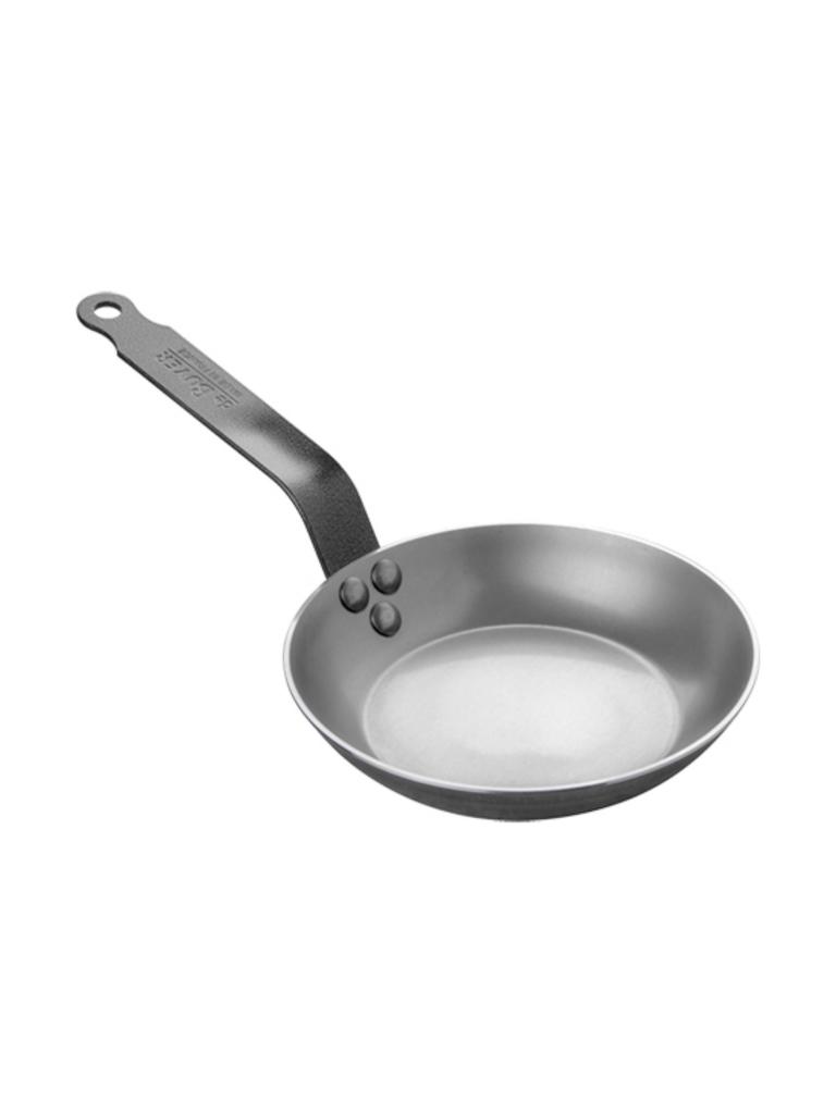 Poêle lyonnaise - H 3 CM - 0,89 KG - Ø17,7 CM - Tôle - Acheteur - 001001