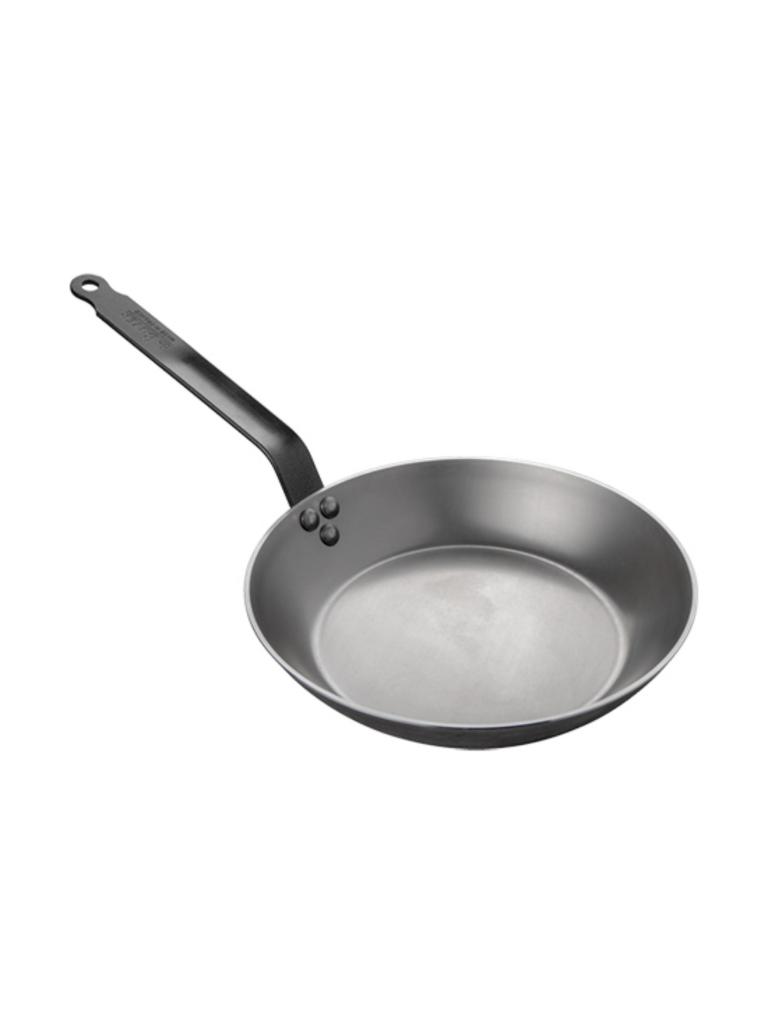 Poêle Lyonnaise - H 4,5 CM - 1,93 KG - Ø25 CM - Tôle - Acheteur - 001005