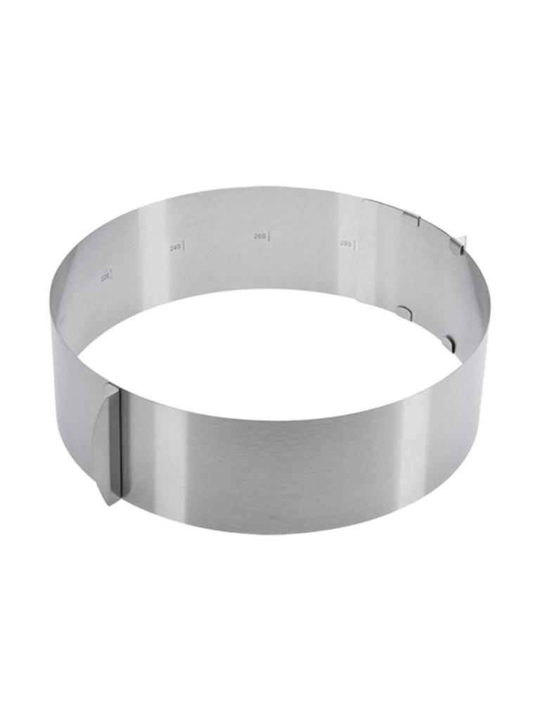 Cercle à gâteau - H 8,5 CM - 0,319 KG - Ø30 CM - Acier inoxydable - Westmark - 016029