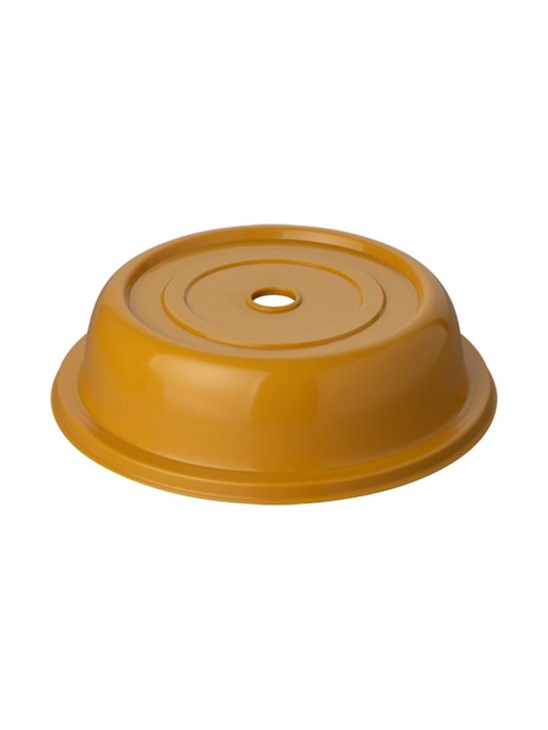 Cache assiette - H 6.3 CM - 0.13 KG - Ø24.5 CM - Polypropylène - Jaune doré - 023017