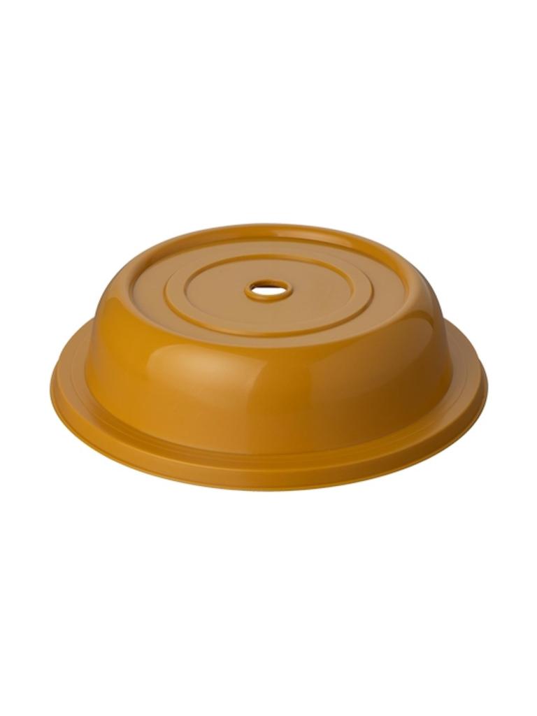 Cache assiette - H 6.2 CM - 0.16 KG - Ø25.1 CM - Polypropylène - Jaune doré - 023018