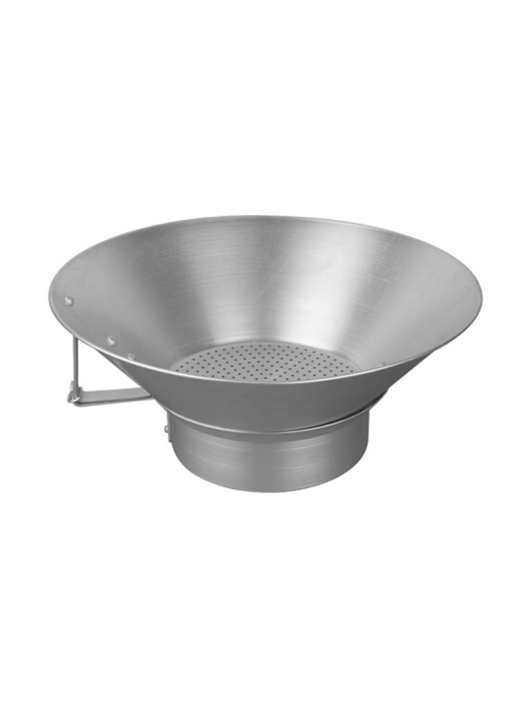 Bac récupérateur de copeaux - H 15 CM - 0,5 KG - Ø41 CM - Aluminium - 030150
