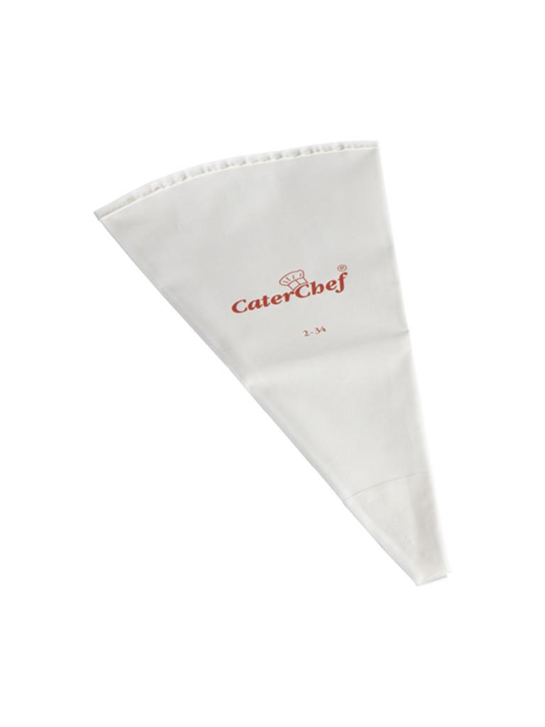 Poche à douille - 0,02 KG - 34 CM - Coton - Blanc - Caterchef - 050002