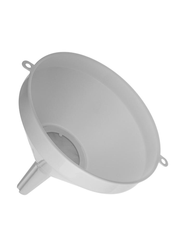 Entonnoir - H 28,5 CM - 0,276 KG - Ø30 CM - Polypropylène - Blanc - 059102