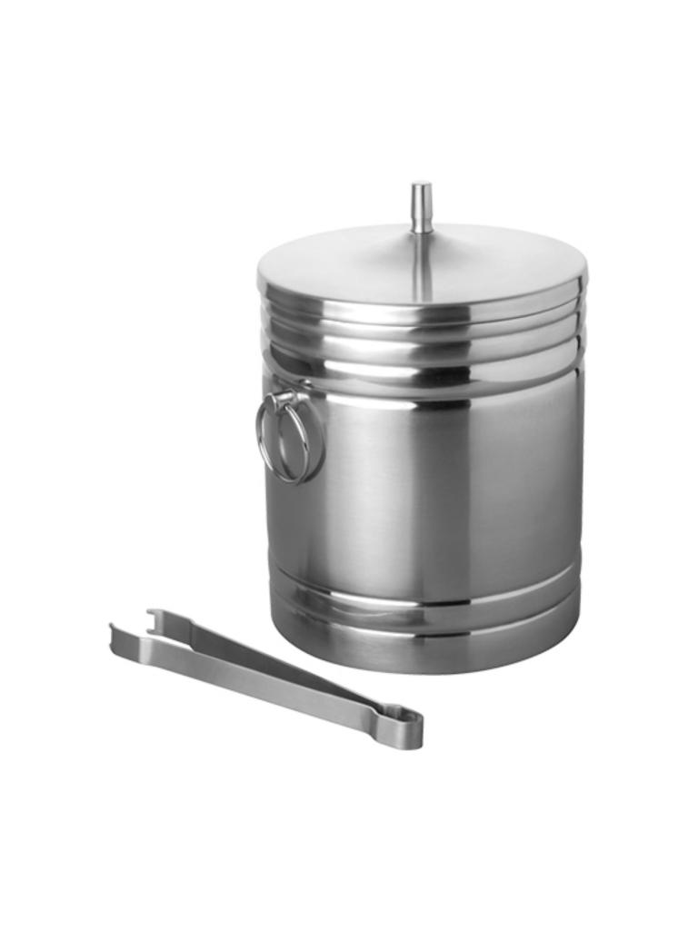 Seau à glaçons - H 19,5 CM - 1,7 KG - Ø17 CM - Inox - 3 Litres - 062003