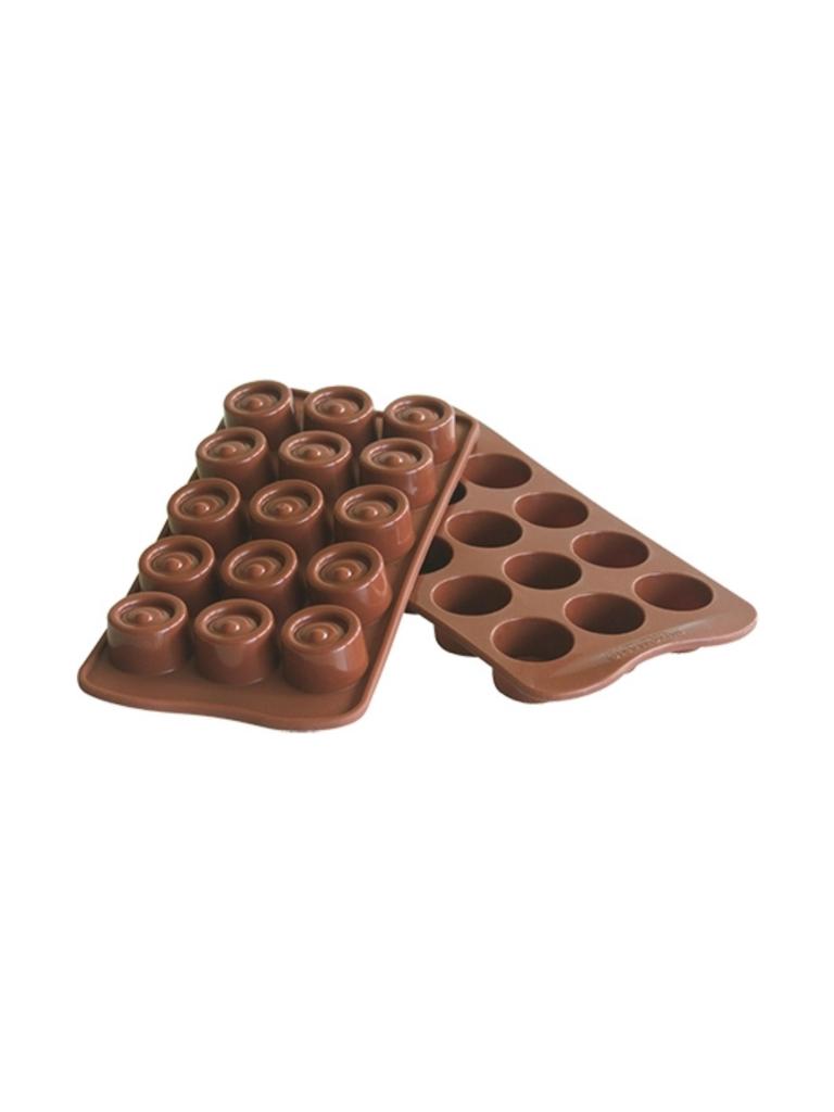 Tapis de cuisson Vertigo - 22 x 11 CM - 0,07 KG - Silicone - Marron - 0,01 Litre - -60°C / +230°C - Silikomart - 070032