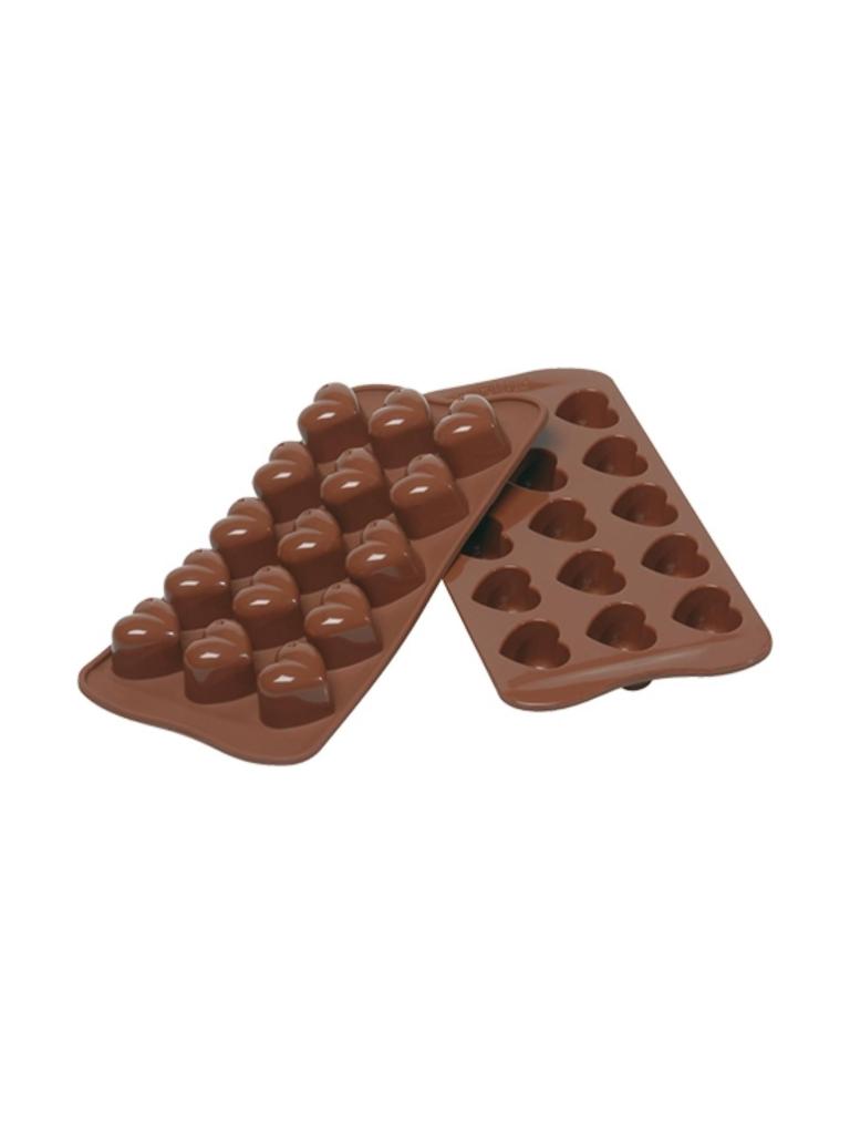 Tapis de cuisson Monamour - 22 x 11 CM - 0,07 KG - Silicone - Marron - 0,01 Litre - -60°C / +230°C - Silikomart - 070034