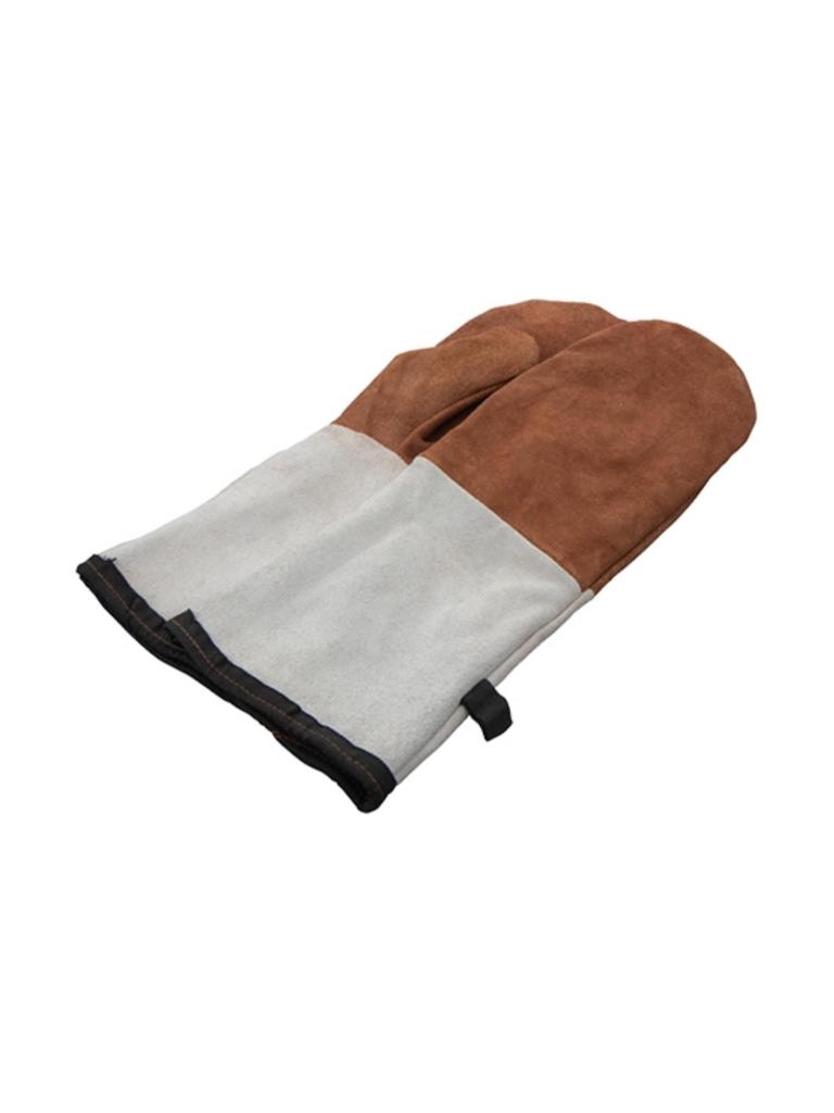 Gant de four - 0,38 KG - 46 CM - Daim - Rouge - 079020