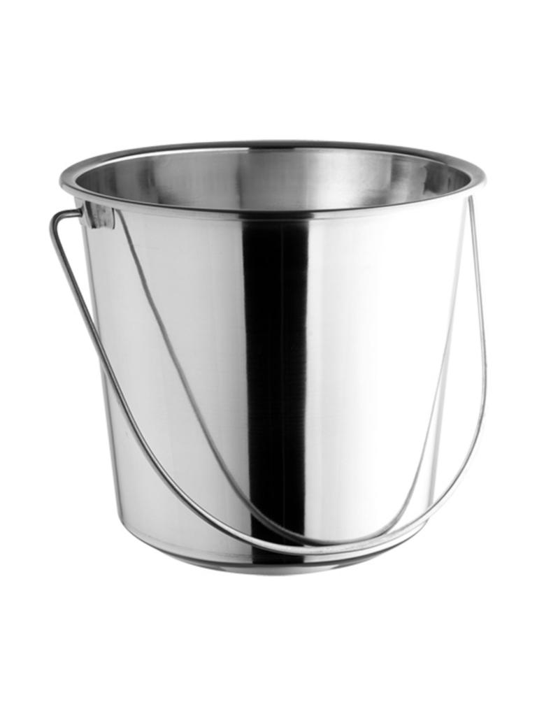 Seau - H 29 CM - 0,45 KG - Ø32 CM - Inox - 13 Litres - 085162
