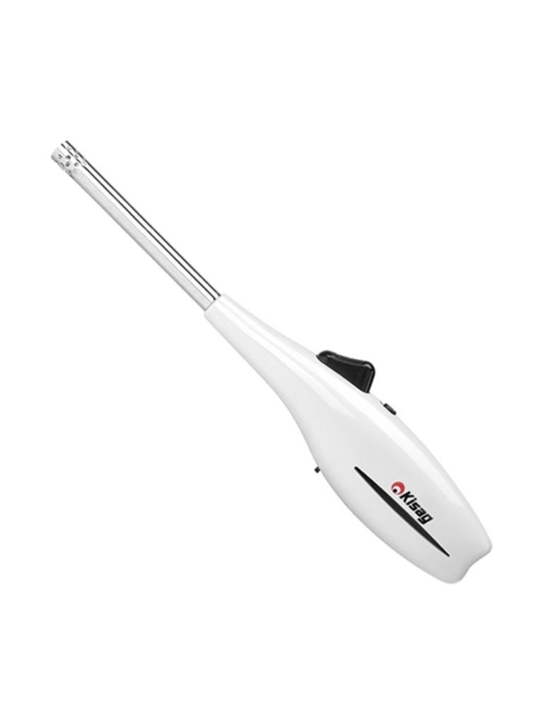 Briquet à gaz - 0,003 KG - 22 CM - Blanc - Kisag - 204060