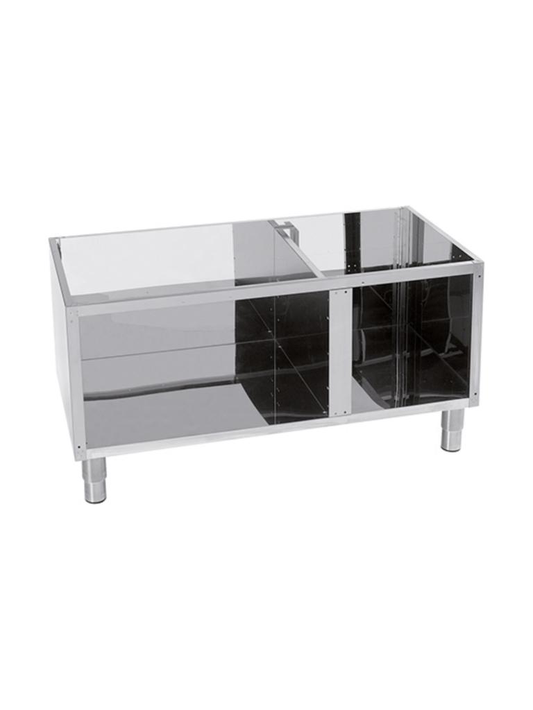 Meuble bas - H 57 x 110 x 54 CM - 16,5 KG - Inox - 316066