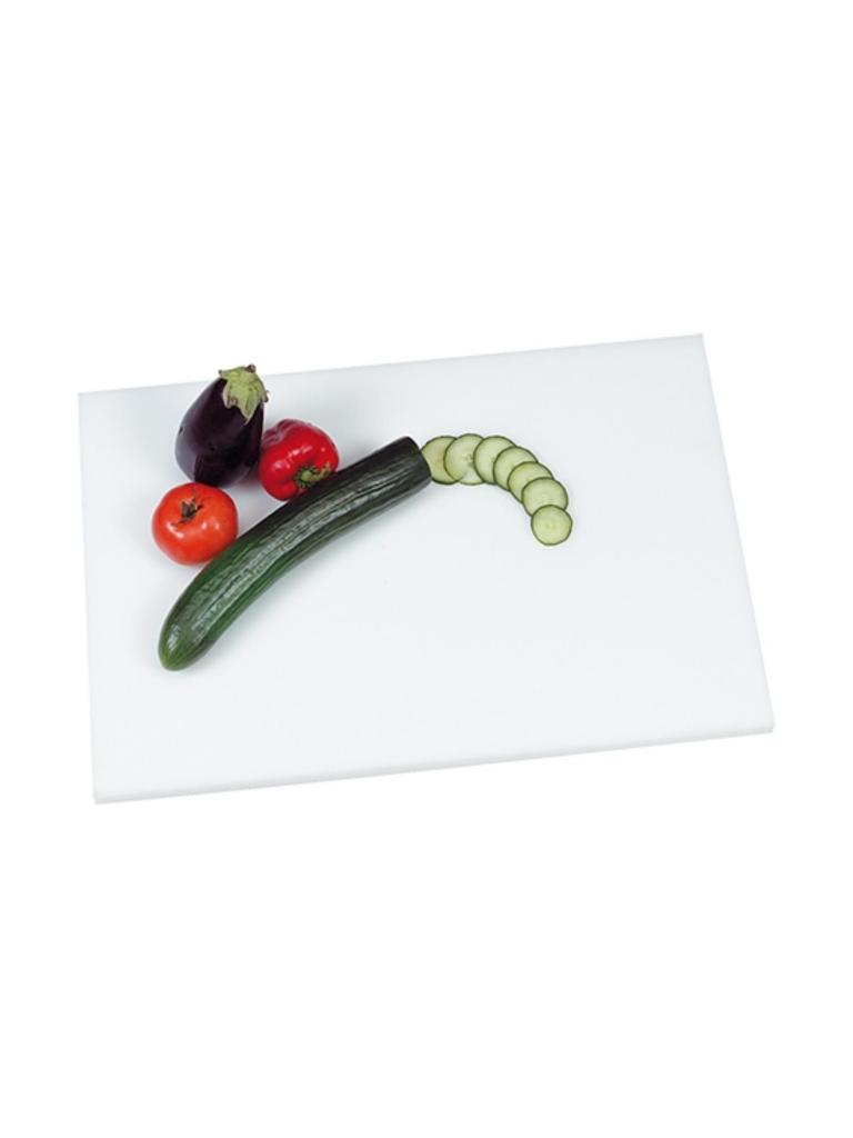 Lame de découpe - 39 x 57 CM - 4 285 KG - Polyéthylène - Blanc - 316153