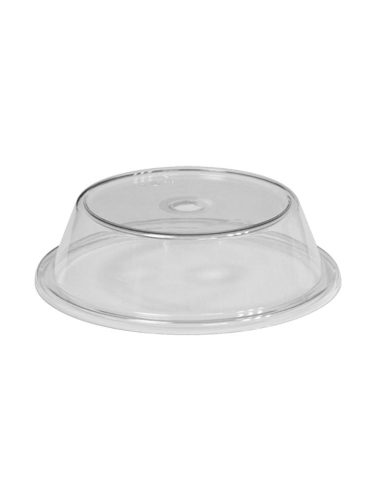 Cache assiette - H 4,5 CM - 0,224 KG - Ø24 CM - Polycarbonate - Transparent - 532031