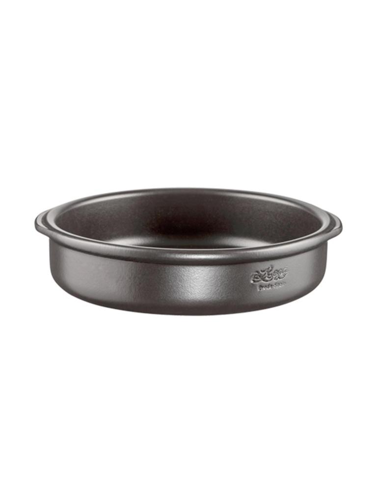 Cocotte - H 4 CM - 0,5 KG - Ø17 CM - Faïence - Noir - 0,5 Litre - Regas - 540010