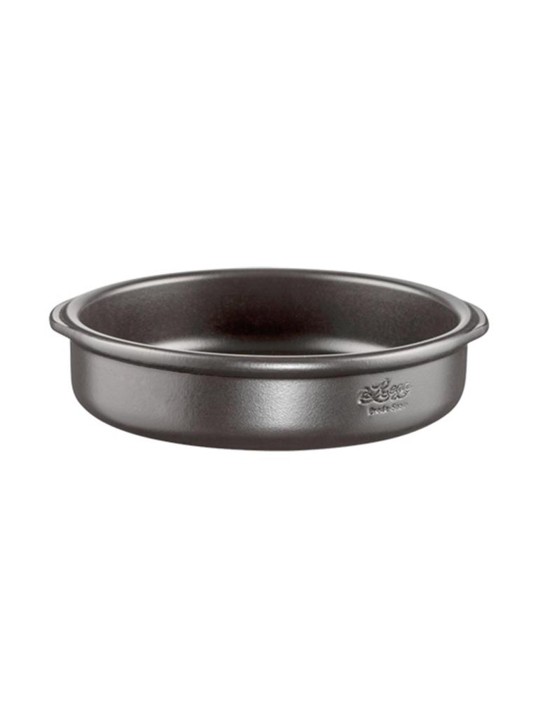 Cocotte - H 6 CM - 1,25 KG - Ø25 CM - Faïence - Noir - 1,75 Litre - Regas - 540012