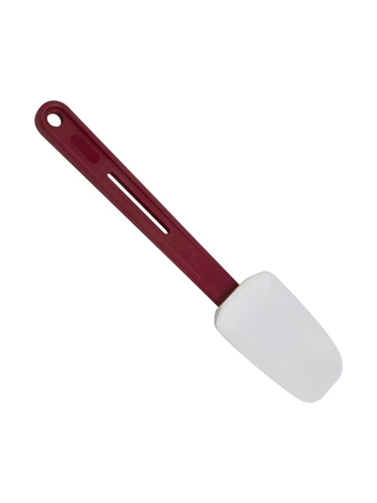 Grattoir / Cuillère - 0,065 KG - 27 CM - Silicone - Rouge - +0°C / +260°C - 560224