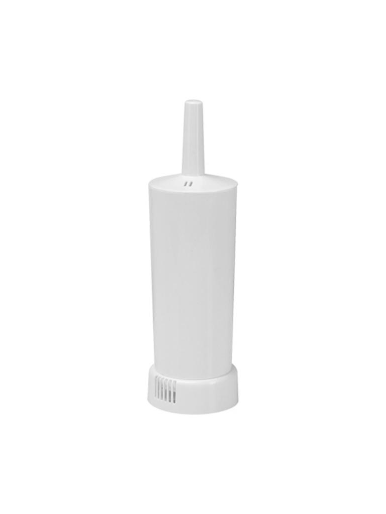 Brosse WC - H 36 CM - 0,243 KG - Ø10,5 CM - Polypropylène - Blanc - Denox - 600920