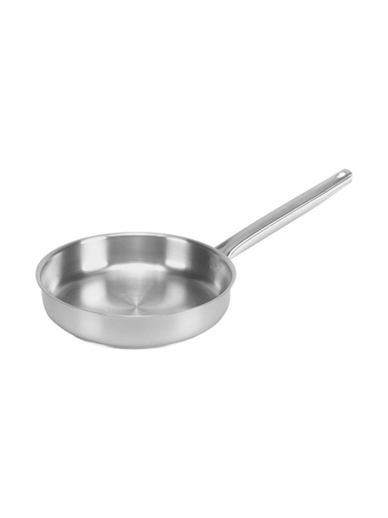 Sauteuse - H 6 CM - 1.23 KG - Ø24 CM - Inox 18/10 - 2.7 Litre - Pujadas - 720050